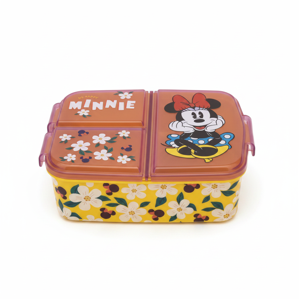 Stor Disney Minnie Mouse Kids Plastic Lunch Box - 17×13cm
