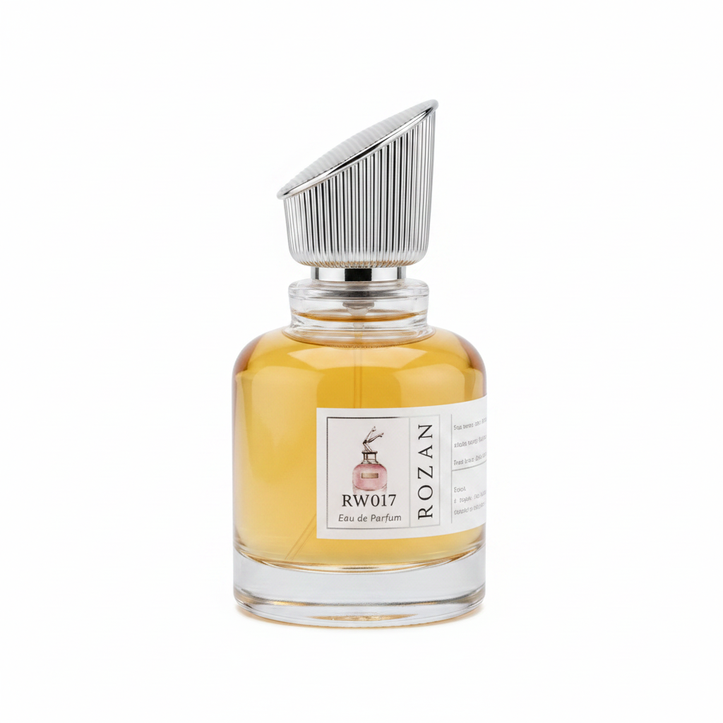 Rozan RW017 Eau de Parfum for Women 100ml – Chypre Floral Fragrance with Blood Orange, Honey & Patchouli | Natural Spray | Inspired Version |