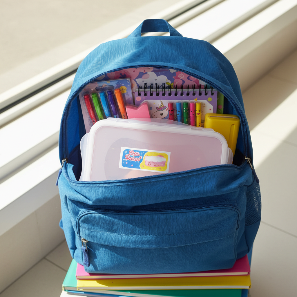 Servewell Little Princess Melamine Lunch Box - 950ml
