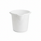 Polytime Plastic Bucket – 10 Litre - Grey / Beige / White