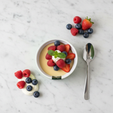 Luxehome Premium Green & White Ceramic Ramekin Bowl | 9×4cm |