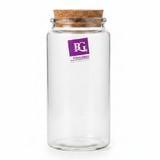 Pishgaman Glass Jar with Cork Lid | 15cm |