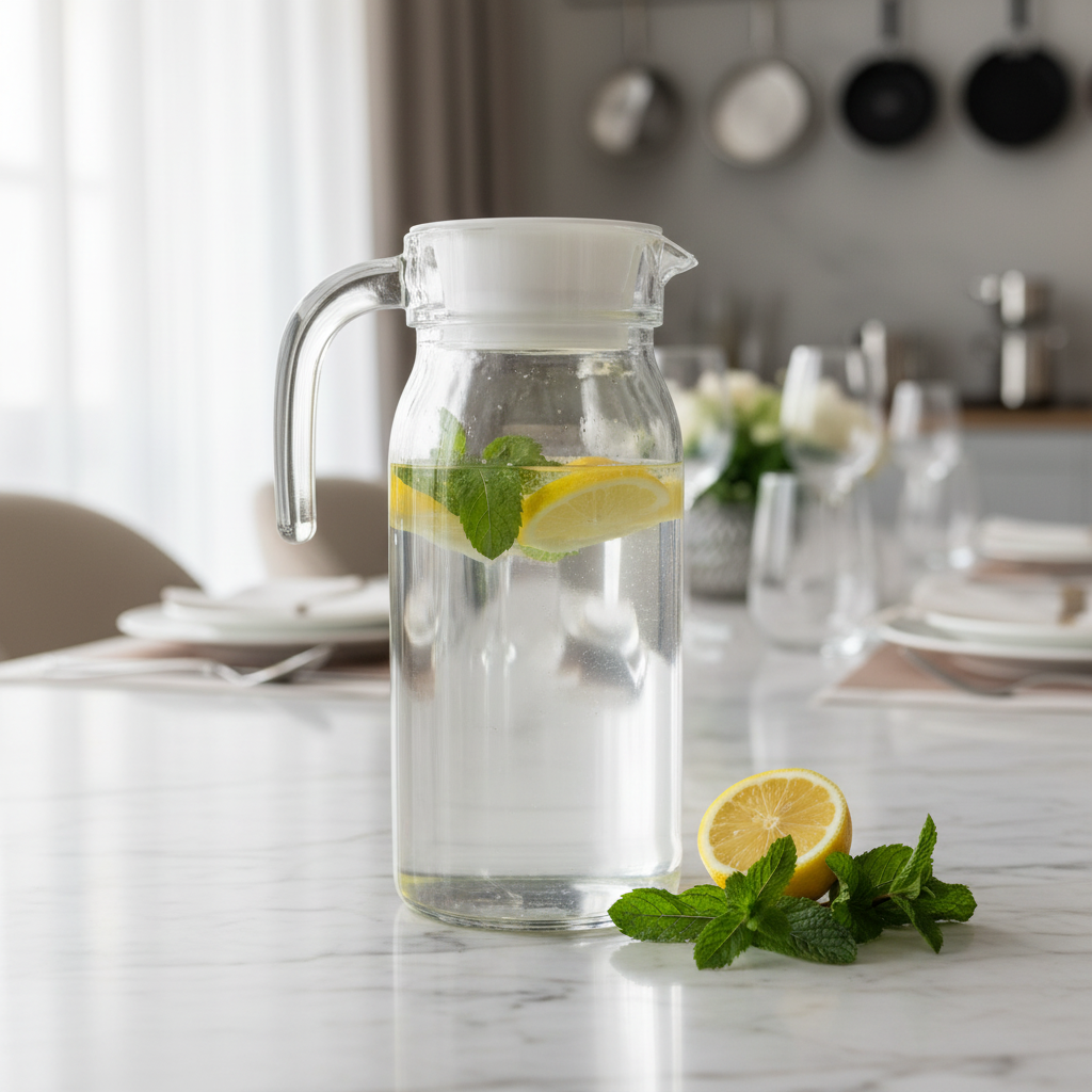 Luminarc Glass Jug with Lid – 1 Litre
