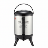 HB Stainless Steel Insulated Water Jug 8L – Hot & Cold Beverage Dispenser
