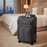 Sonada Polyester Trolley Bag | 8-Wheel Spinner | Lightweight Carry-On | 20 Inch |