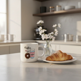 Coffee Love White Ceramic Mug - 300ml