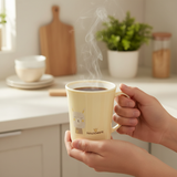 Cream Yellow Melamine Mug - 300ml
