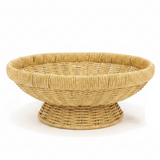 Wire Decorative Fruit Basket | 30×13 cm | Modern Kitchen & Table Display Woven Color