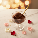 Elegant Ribbed Footed Glass Ice Cream Cup | 100ml |