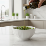 White Ceramic Bowl - 6 Inch