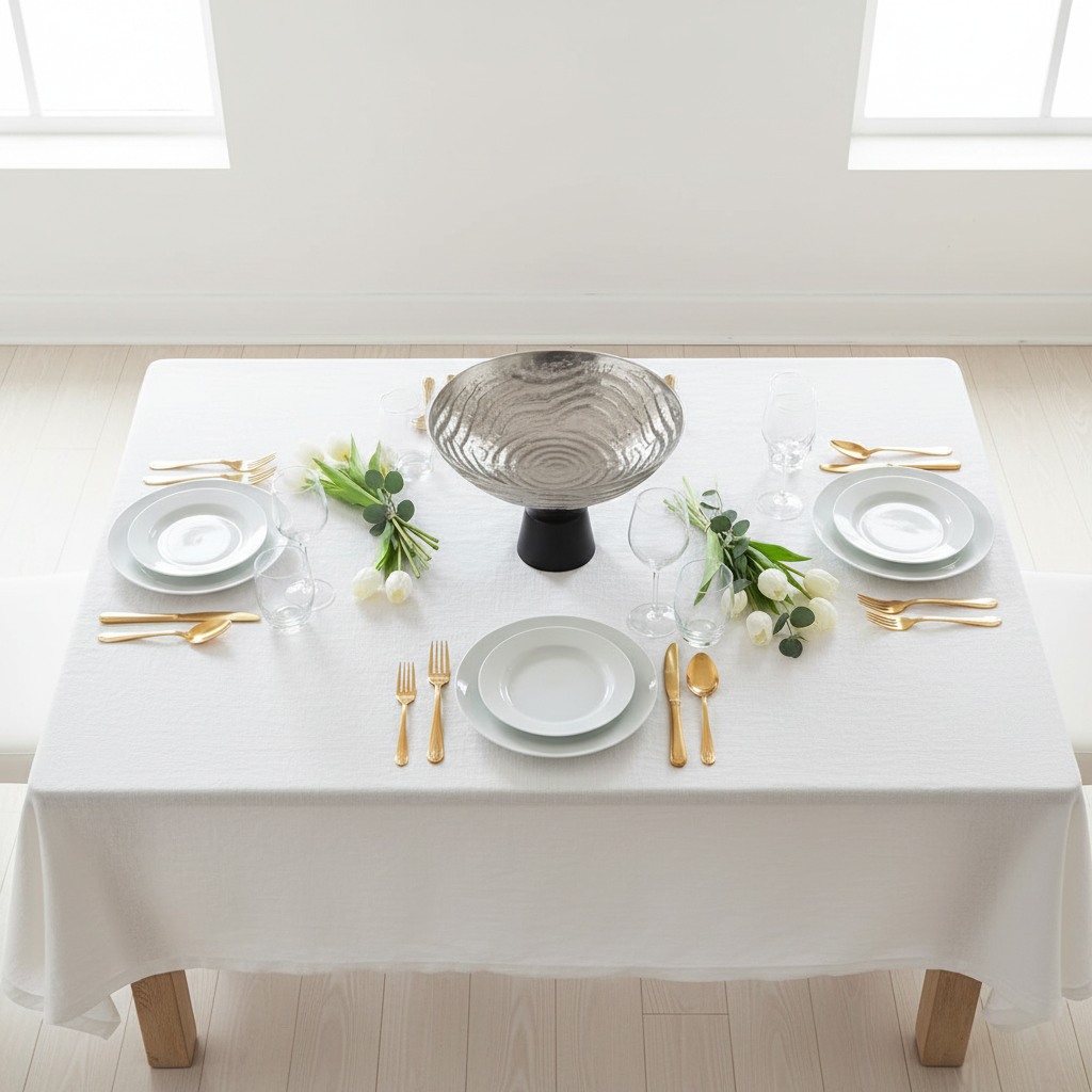 وعاء دائري من الألومنيوم بتصميم مموج من لوهبار، مع قاعدة خشبية سوداء - 20×26 سم - 74901-B