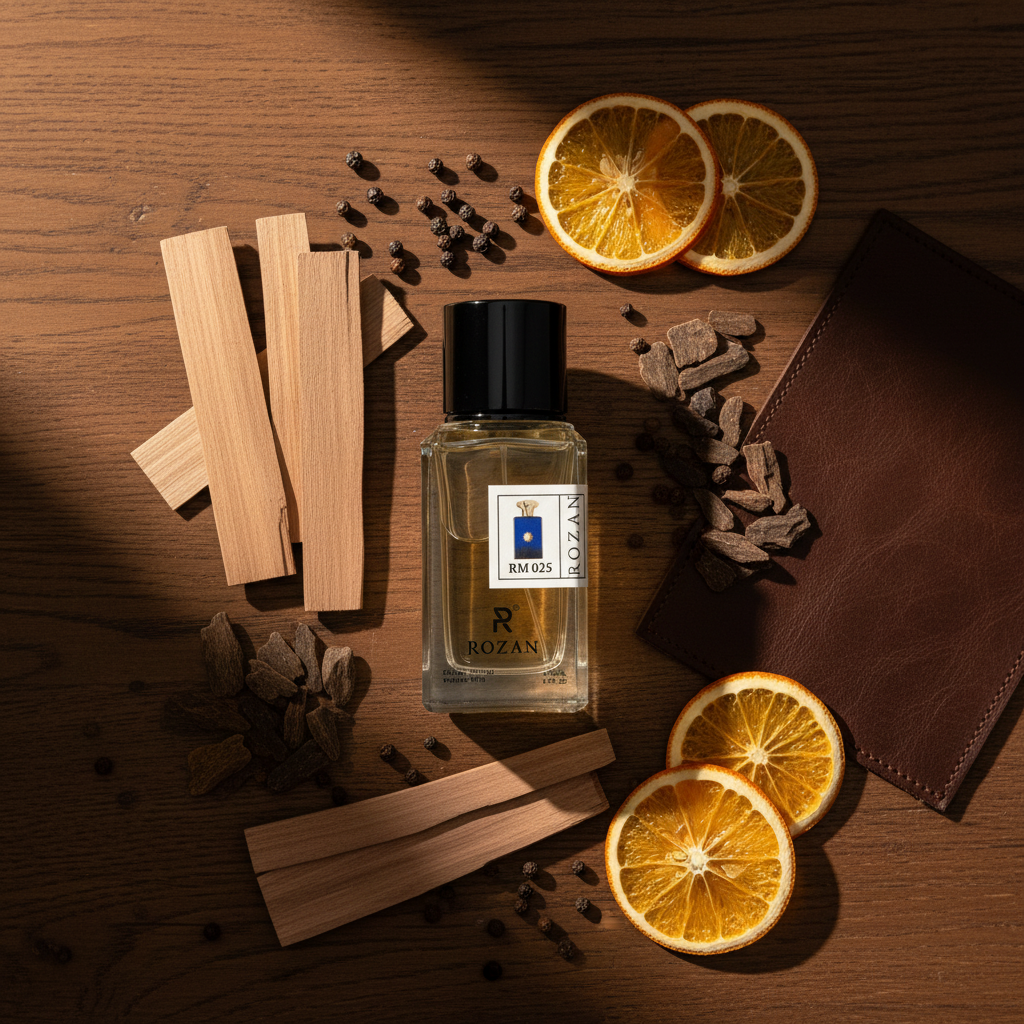 Rozan RM 025 Eau de Parfum for Men 100ml – Oriental Woody Fragrance | Natural Spray | Inspired Version |