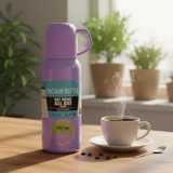Spanis Home Stainless Steel Vacuum Bottle - 500ml - Lavender / Coral / Light Green / Cream