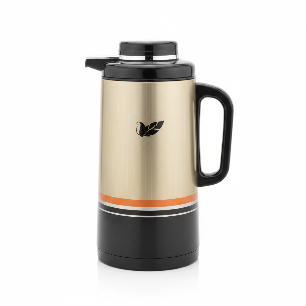 Kitchen Mark Champagne Gold Stainless Steel Vacuum Flask - 1300ml / 1600ml