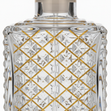 Mayflower Crystal Glass Perfume Bottle with Golden Design — 250ml