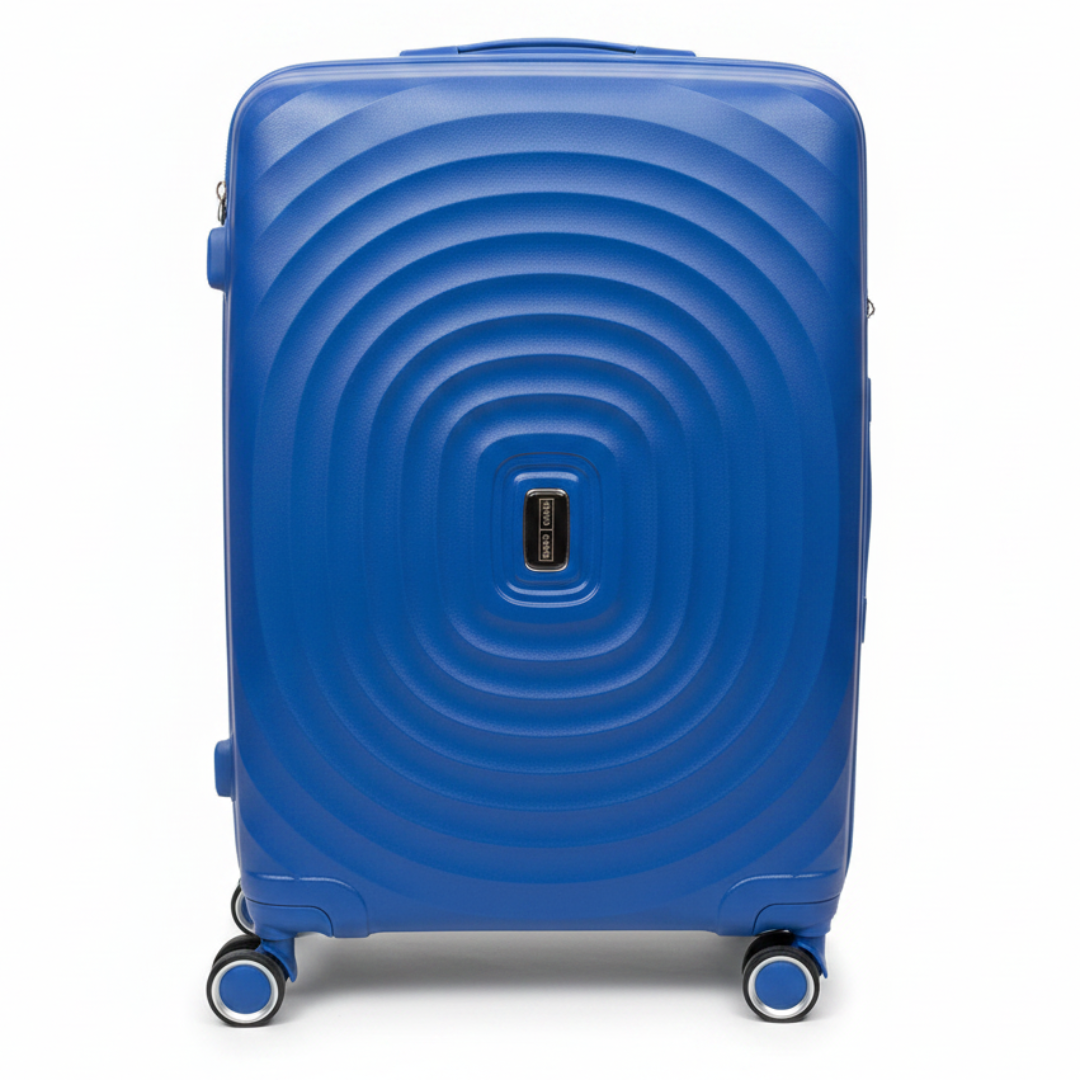 Parajohn Blue PP Hard Shell Trolley — Large Suitcase with Spinner Wheels | 28 Inch , 24 Inch , 20 Inch |