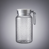 Premium Clear Acrylic Water Jug with White Lid | 20cm |