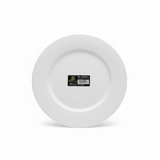 Wilmax Round White Porcelain Dinner Plate - 10 Inch