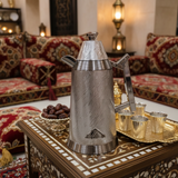 Red Home Dallah Vacuum Flask – Silver – 1L + 1L Set