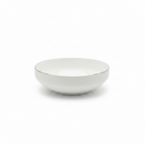 Decopor White Ceramic Serving Bowl — 5.5 Inch