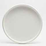 Luhpar Round Ceramic Salad Plate 22.1cm | Taupe, Off White, Brown |