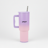 Pexpo Lavender Purple Ombre Stainless Steel Travel Bottle – 1200ml