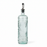 Embossed Glass Oil Dispenser Bottle - 1000ml