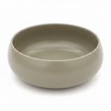 Luhpar Round Ceramic Serving Bowl — 1000ml | Taupe, Off White, Brown |