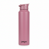 Pexpo Stainless Steel Vacuum Insulated Water Bottle – 1000ml - Dusty Rose / Lavender