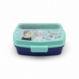 Stor Disney Teal & Navy Blue Frozen Plastic Lunch Box -  17×13 cm