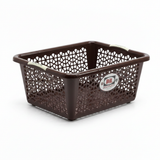 Decoplast Tulip Plastic Storage Basket – 52 × 42 × 22 cm