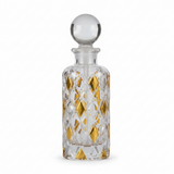Mayflower Crystal Cut Glass Perfume Bottle with Golden Shade – 200ml / 250ml