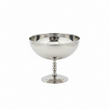 Silver Stainless Steel Ice Cream Bowl - 13×10 cm