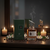 روزين RW023 عطر EDP للنساء 100 مل | عطر شرقي بالفانيليا | كمثرى، فلفل وردي، قهوة، ياسمين، فانيليا وباتشولي | بخاخ طبيعي | نسخة مستوحاة |