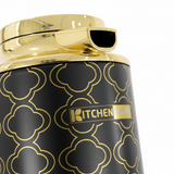 Kitchenmark Black & Gold Vacuum Flask -  1 Litre / 1.3 Litre / 1.6 Litre
