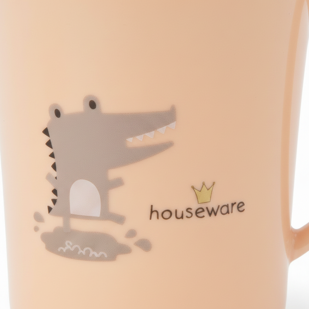 Peach Melamine Mug - 300ml