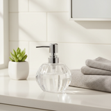 Crystal Clear Acrylic Soap Dispenser - 180ml