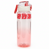 Zhibo Elegant Red Plastic Water Bottle | BPA-Free | 1040ml