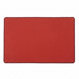 Premium Red Rectangle Door Mat | Anti-Slip Woven Entrance Rug | 68×44 cm | Indoor & Outdoor Use