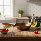 Beefit Deep Fry Pan – Premium Golden Non-Stick Coating 24cm