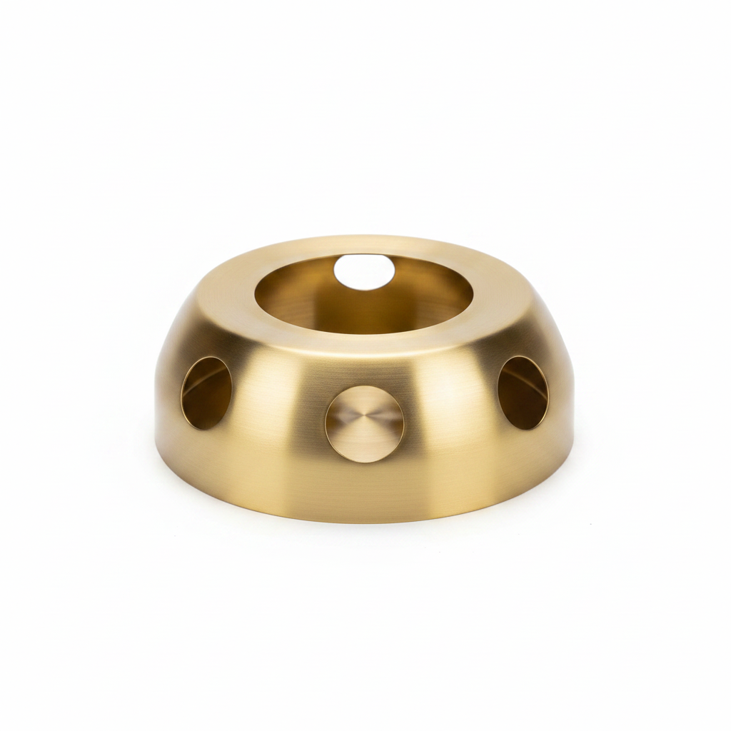 Gold Metal Tea Warmer – 13cm