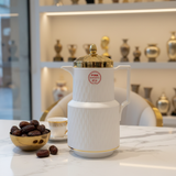 Casco White & Gold Vacuum Flask – 1 Litre