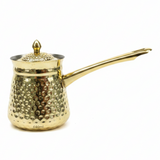 Velvet Golden Hammered Stainless Steel Arabic Coffee Warmer — 600ml