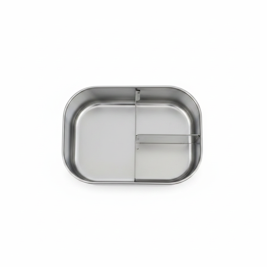Pearl Silver Stainless Steel Lunch Box - 1000ml