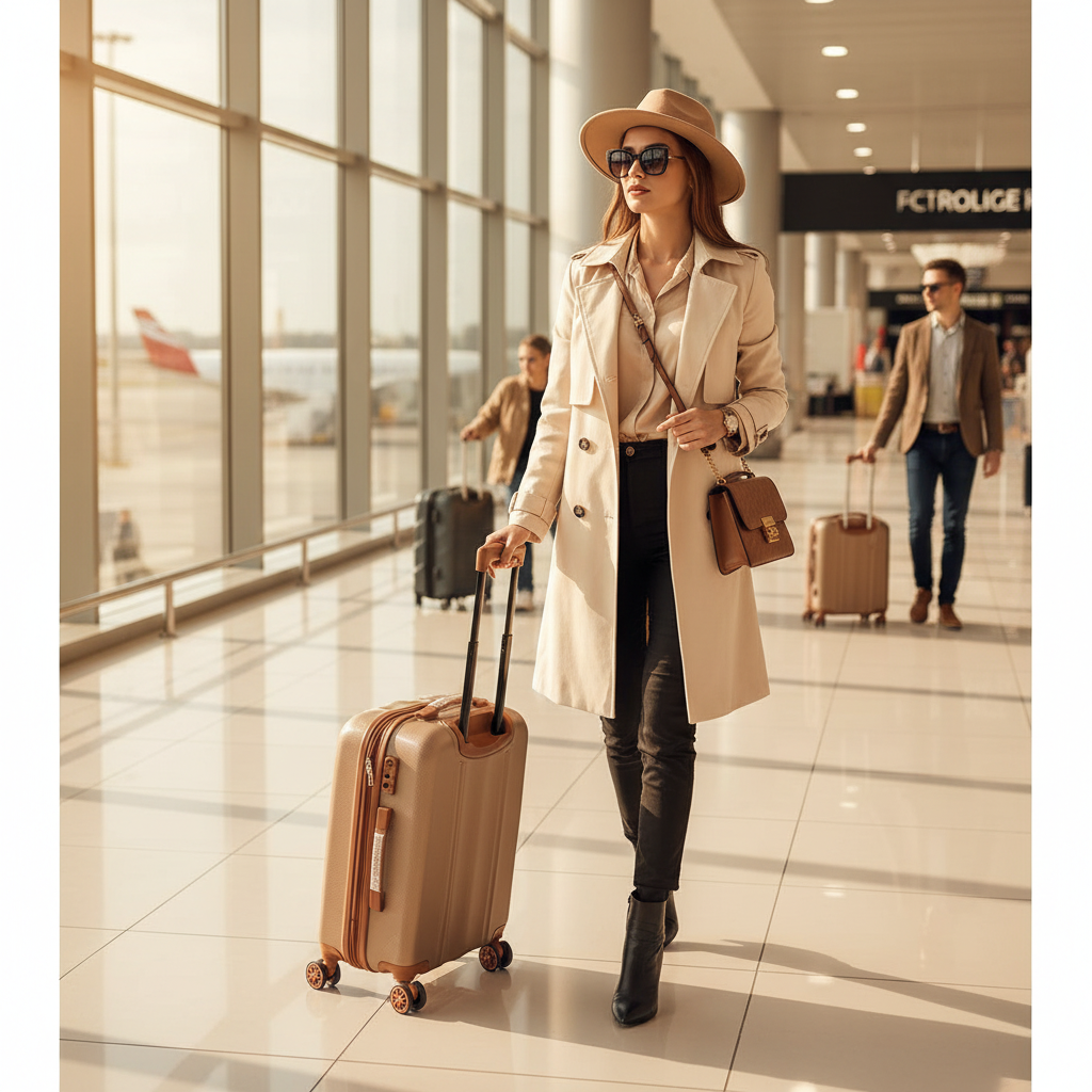 Sonada 21 Inch Hardshell Spinner Trolley Bag | Cabin Size Carry-On Luggage |