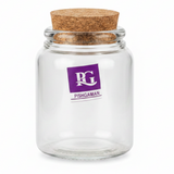 Pishgaman Glass Jar with Cork Lid | 8×6cm |