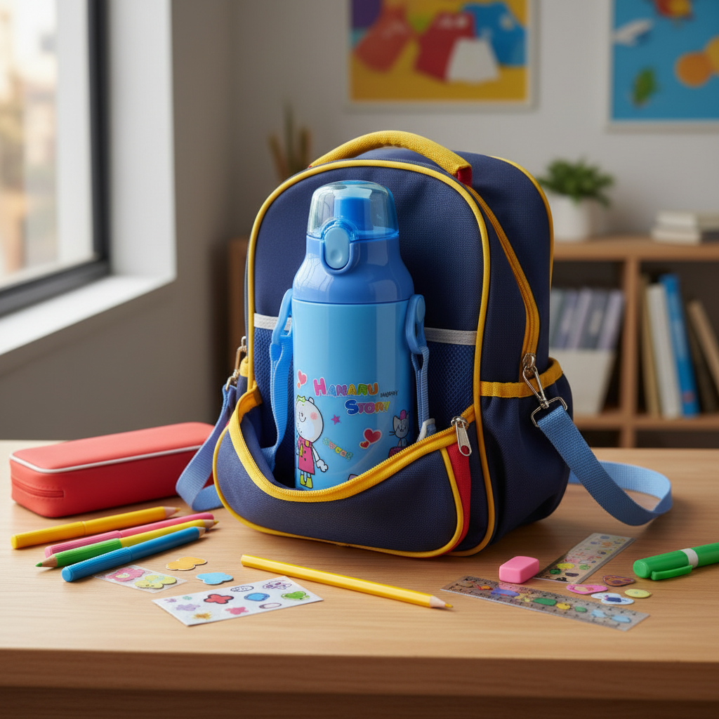 Royalford Blue Kids Water Bottle - 350ml