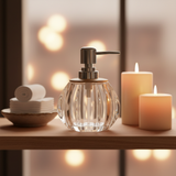 Shengya Crystal-Clear Acrylic Soap Dispenser - 180ml