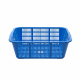 Dynasty Plastic Kitchen Storage Tray – 50 × 40 × 18 cm - Orange / Pink / Blue / Green