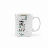 White Ceramic Coffee Mug 350ml